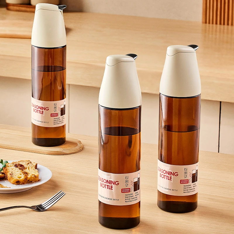 飞鱼油壶厨房家用不挂油瓶酱油醋调料钠钙玻璃容器大容量防漏油罐