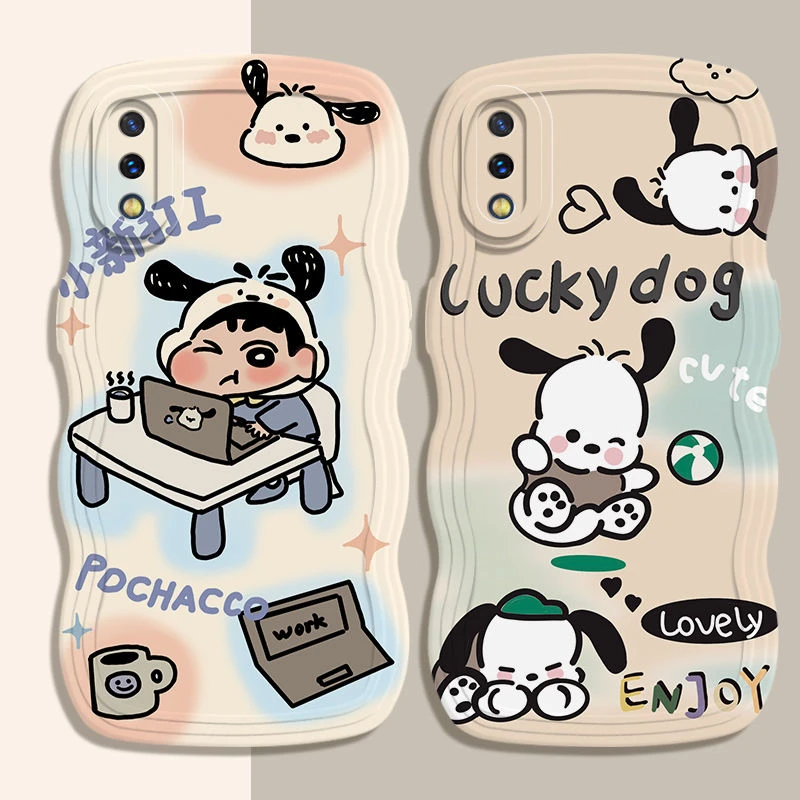 小新打工vivoy93手机壳磨砂y93s气囊防摔软壳超薄V1818CA个性新款