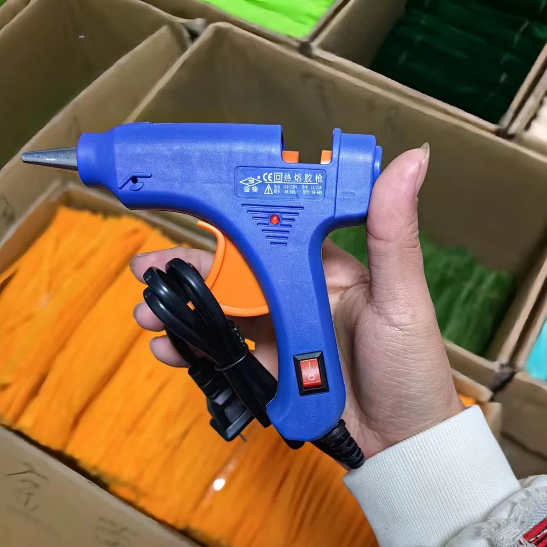 【扭扭棒专用胶枪+20根胶棒】20W手工DIY胶枪热熔胶枪工具