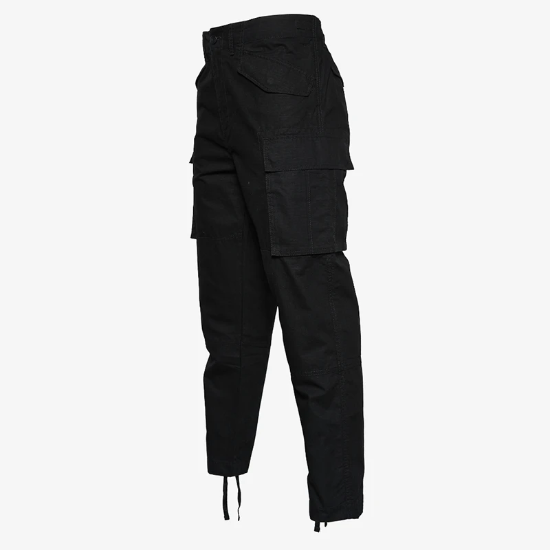 吊65刀！工装裤男士春秋季纯棉水洗薄款格纹宽松直筒多口袋休闲裤