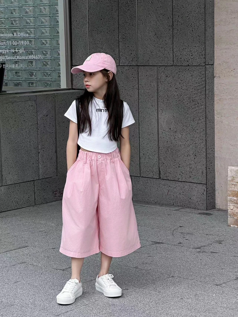 【杜啦啦】2024夏季新款短裤休闲裤防晒裤洋气薄款宽松百搭潮款裤