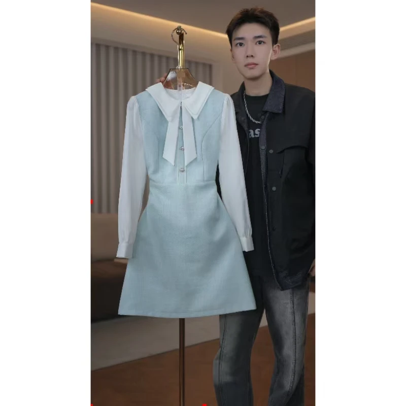 【语馨服饰】1779新款气质收腰显瘦连衣裙