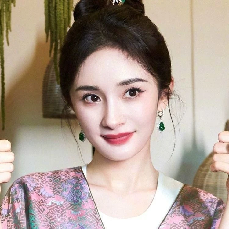 杨幂同款耳环绿色葫芦中式耳饰耳钉国风秋冬新款百搭