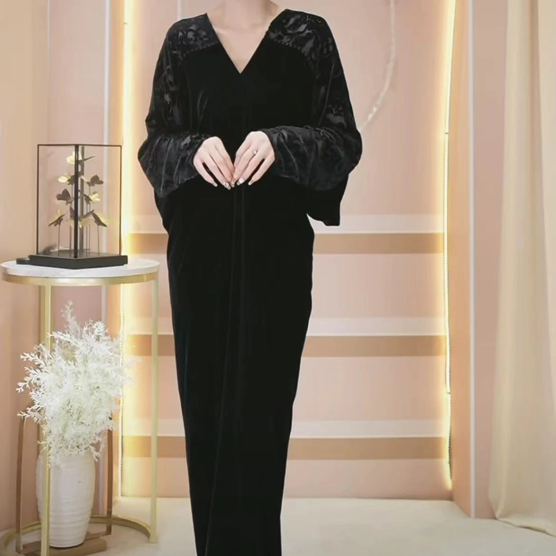 宝儿姐【慕彤】LEMONDISIN秋冬款法式长袖长裙连衣裙优雅气质时尚