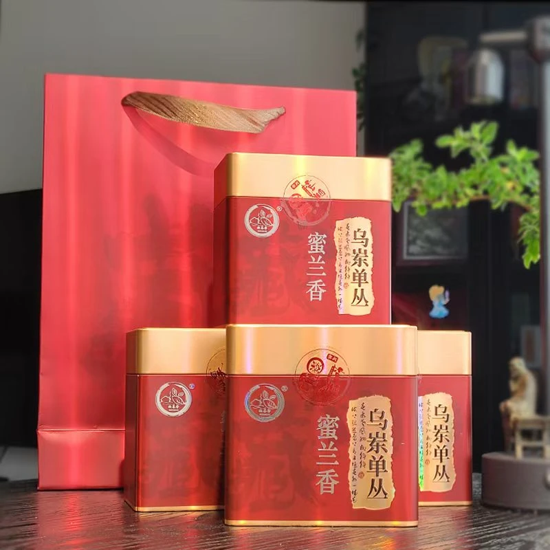 正宗特级潮州凤凰单枞茶蜜兰香庵角头春炭培高山单丛浓香型礼盒装