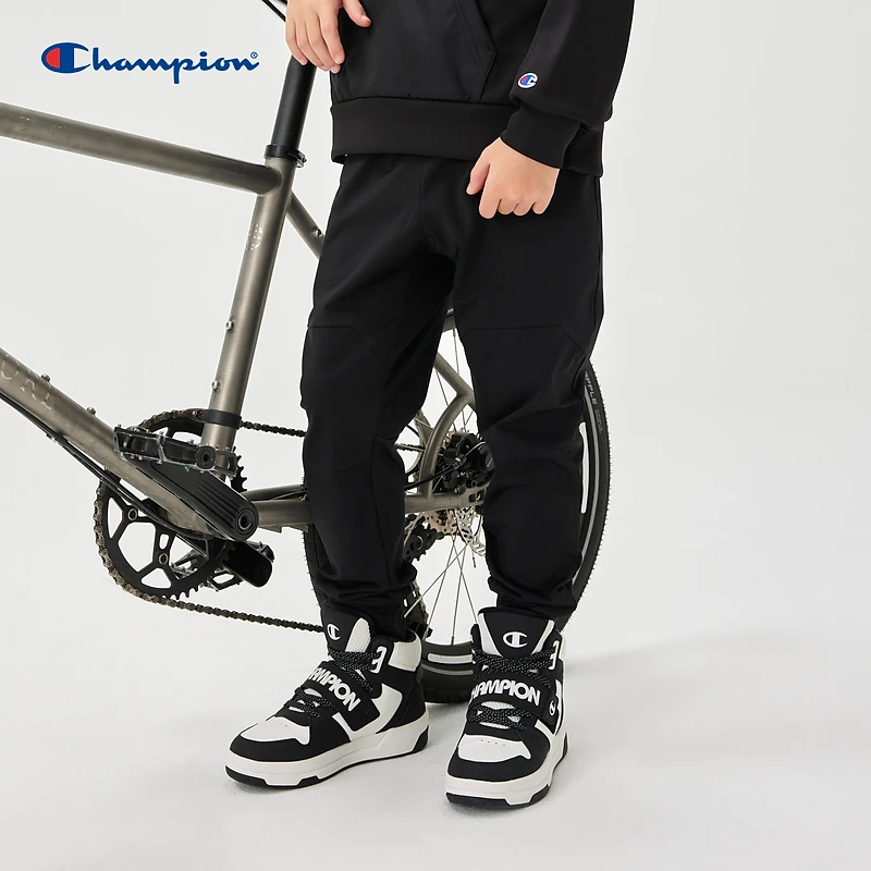 【儿童节礼物】Champion童装秋冬新款宽松运动长裤裤CK-YS203