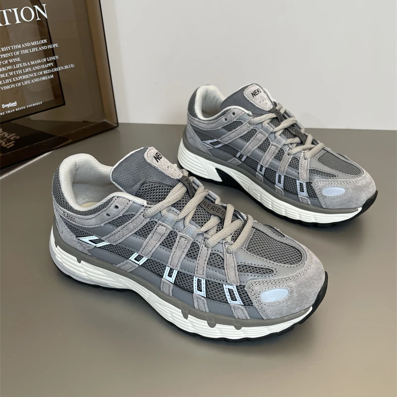 欧洲站2024年新款网面透气跑步德训鞋女ins潮超火街拍休闲阿甘鞋