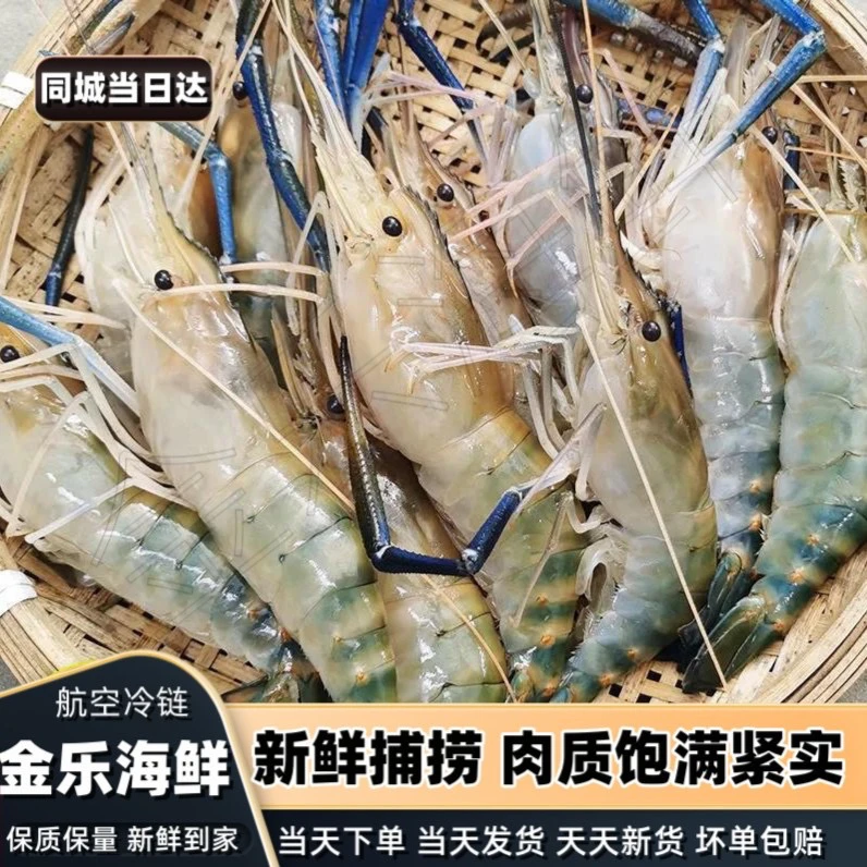【罗氏虾】罗氏虾大头虾到家保鲜不保活介意勿拍缺氧虾