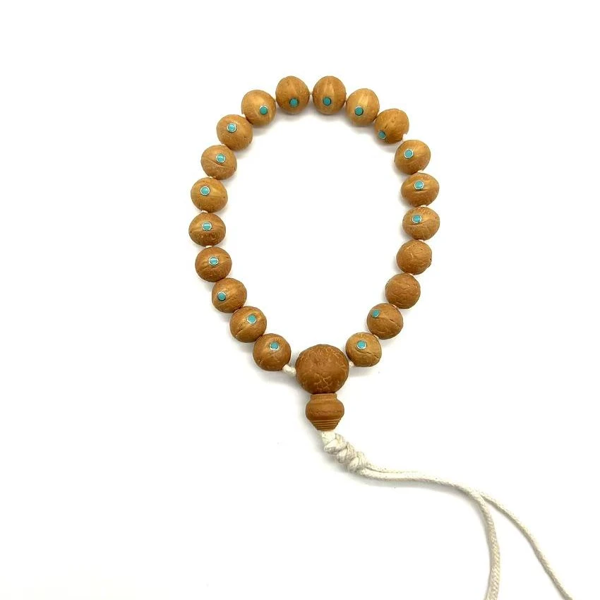 镶嵌一松一铜一龙系列-凤眼菩提11.5mm+左右尼泊尔原生态粒数多