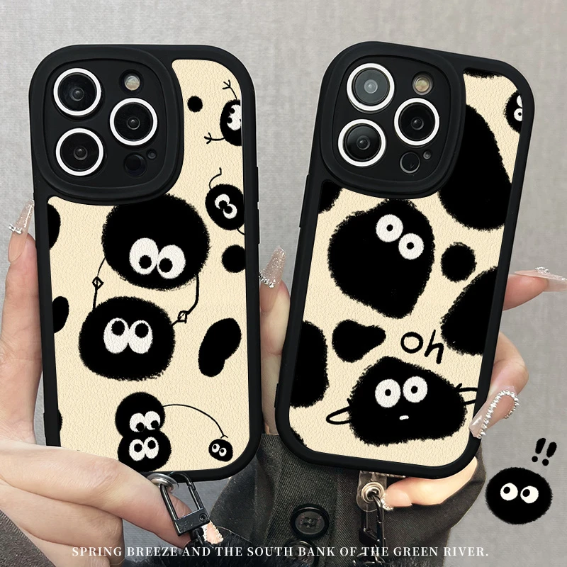 【小羊皮嘿煤球】iPhone15手机壳小羊皮苹果14pro液态硅胶