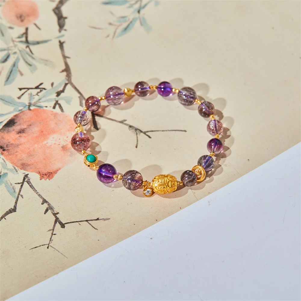 【云上雅岚】18K超七单圈手串XYGD273106-B-多样性发一件