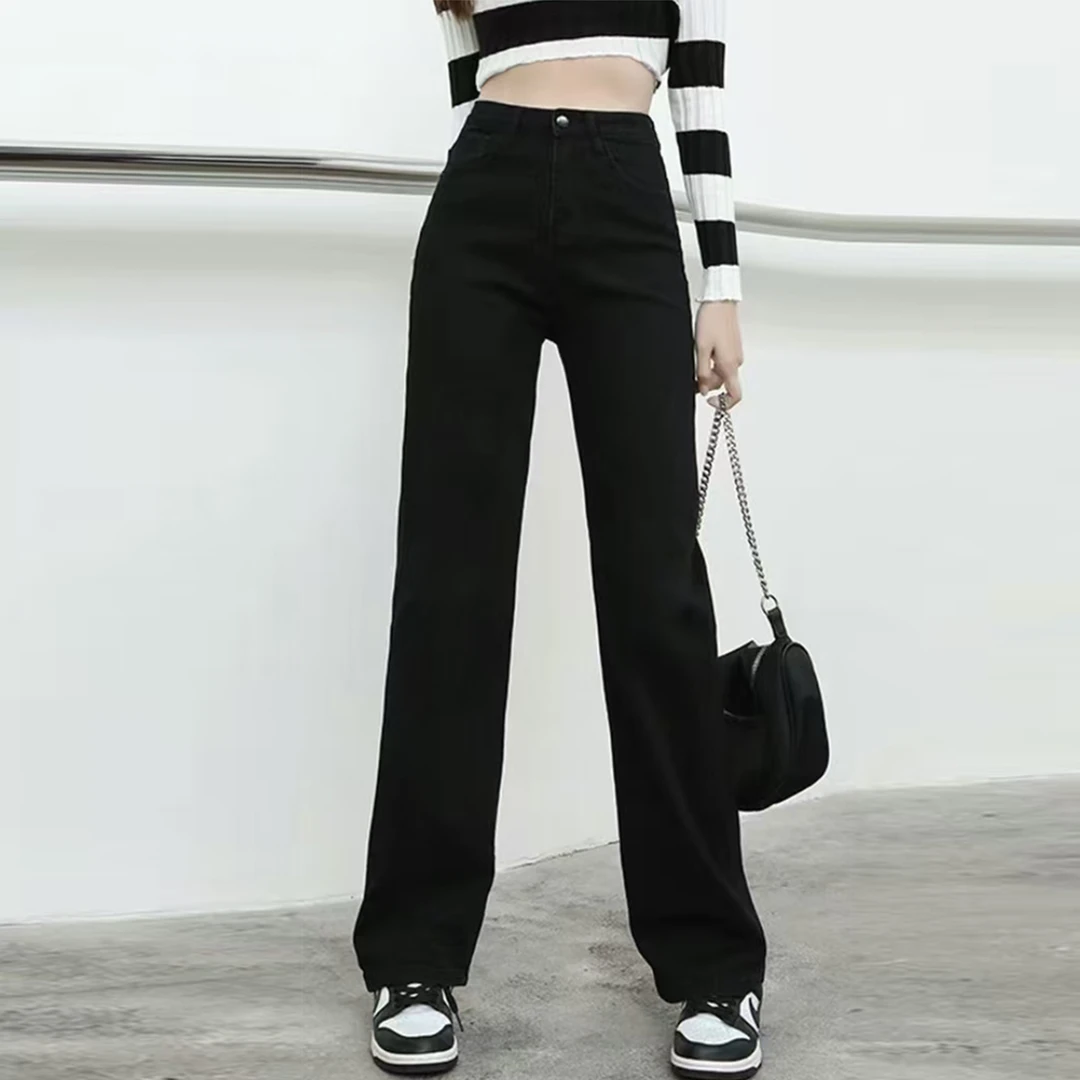 潮流休闲宽松舒适春秋单裤情侣休闲裤时尚小直筒百搭显瘦1F457