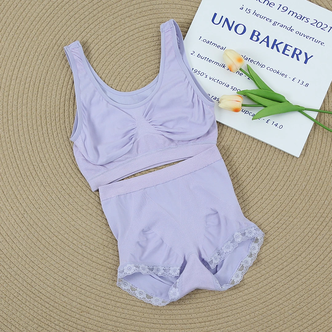 休闲简约纯色舒适女士四季款家居套装C-CL467