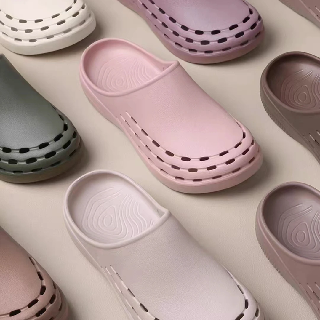 男女同款多功能拖鞋方便凉拖家居外穿洗澡舒适休闲百搭6D494