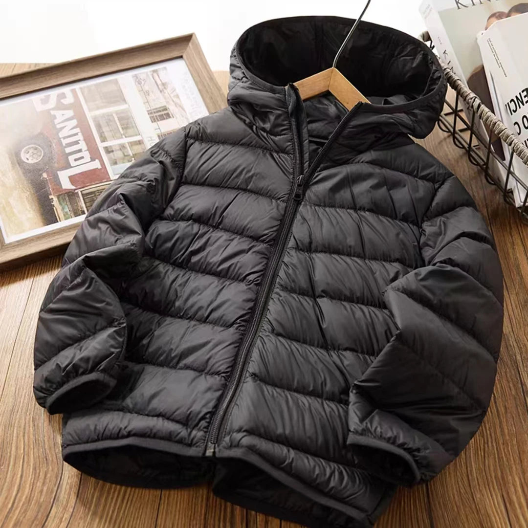 韩版休闲轻便外贸连帽中大童时尚冬款保暖棉服Y-6C81(不分款式)