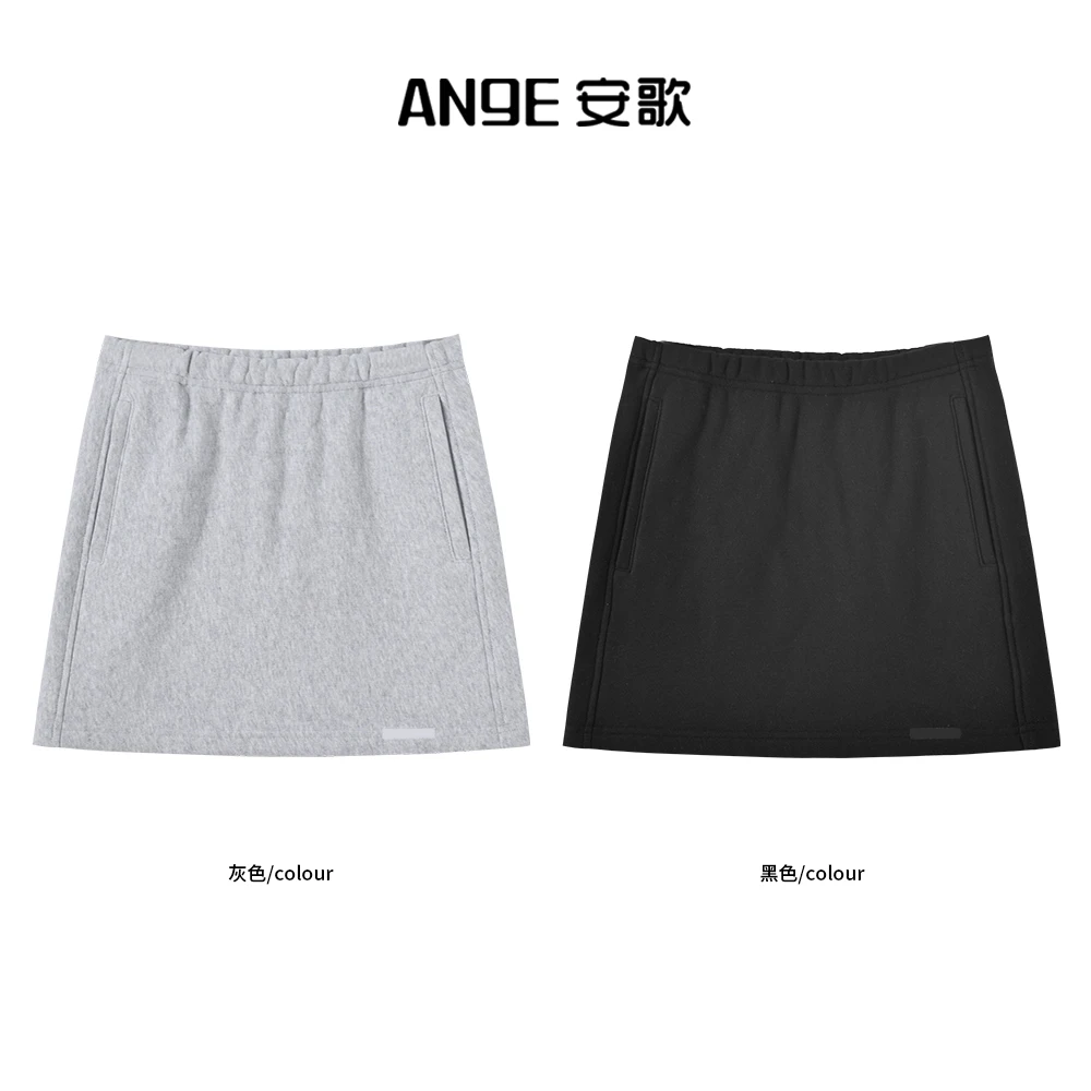 ANGE SUNNY【美式休闲半裙】 时髦辣妹风休闲百搭简约女款小短裙