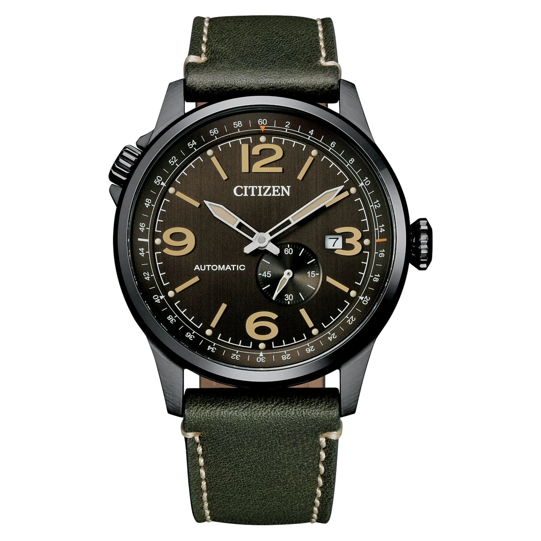 机械手表经典酷黑男士手表时尚百搭潮流NJ0147-18X