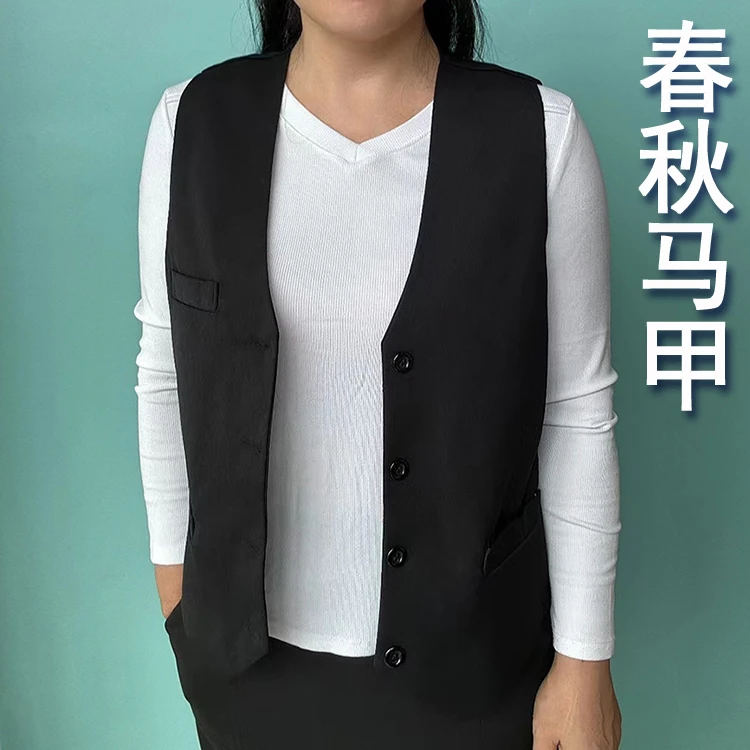 女士短款春秋马甲贴身马甲两色