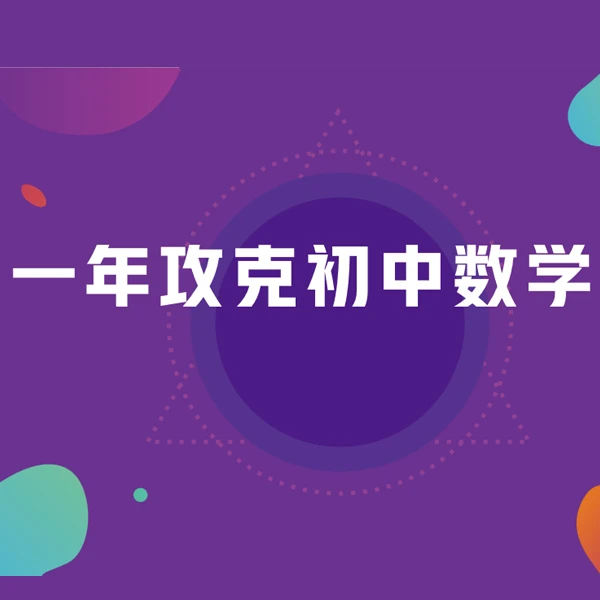 一年攻克初中数学