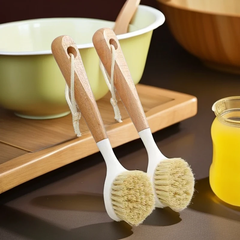 厨房清洁刷锅刷家用长柄洗碗洗锅长柄刷子多功能厨房刷锅刷子硬毛