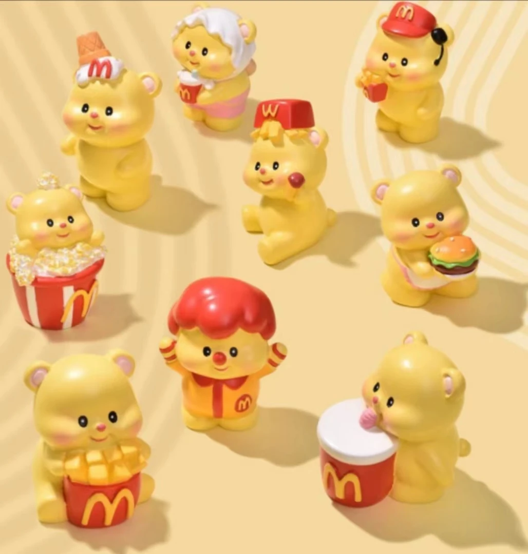 麦门小熊摆件盲盒