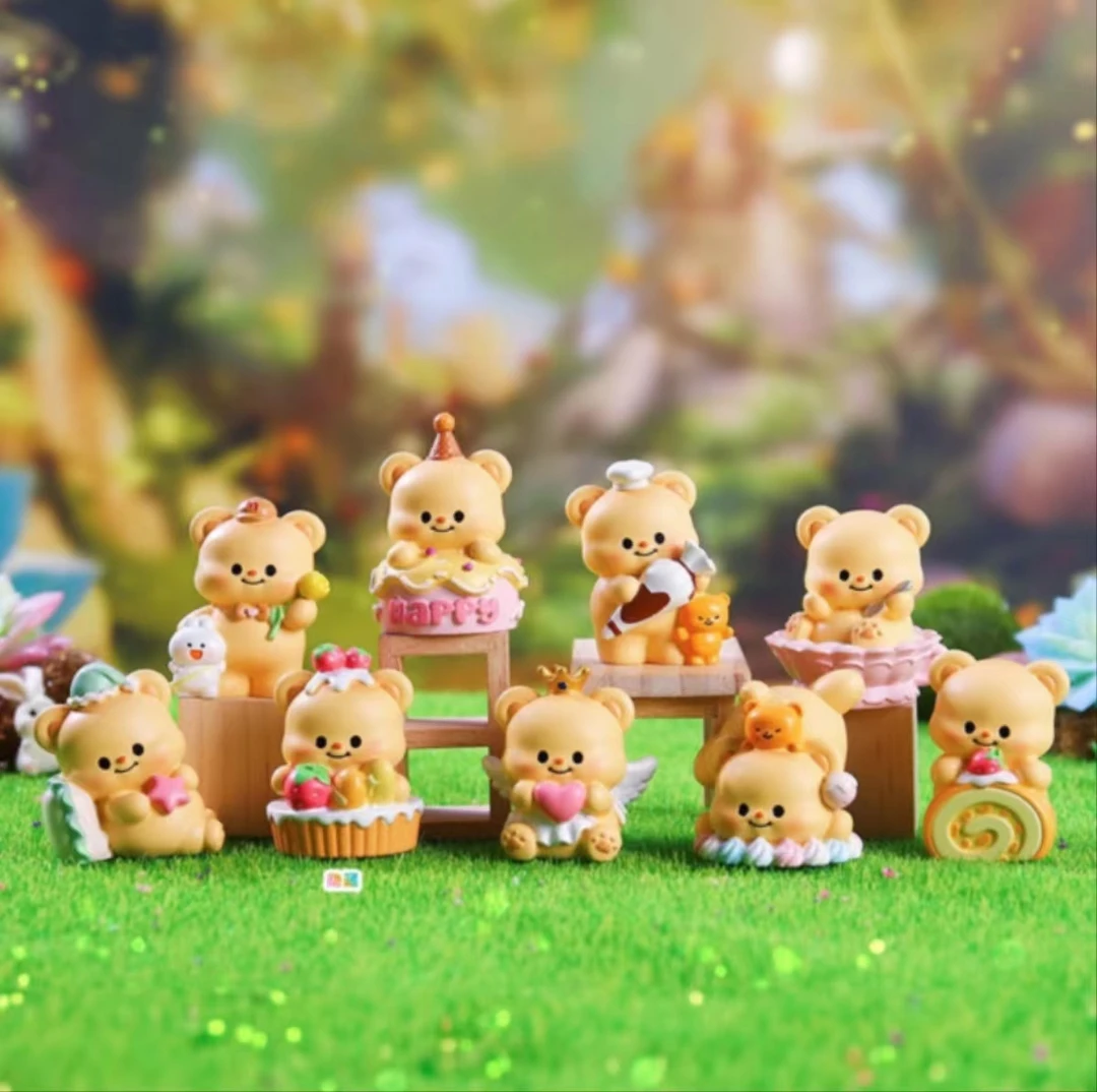 显眼包黄油小熊盲盒