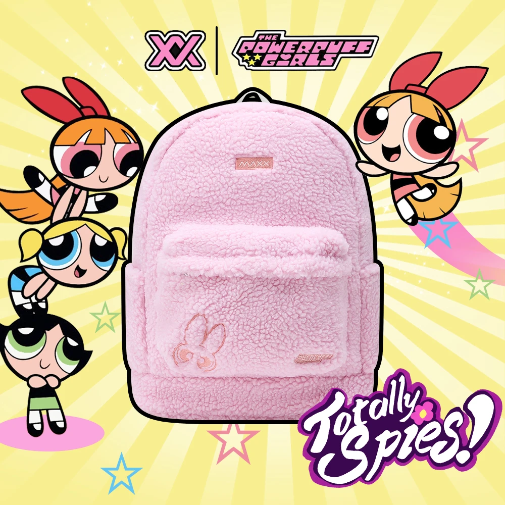 MAXX飞天小女警联名款高颜值休闲韩版羽毛球背包轻便时尚羽毛球包