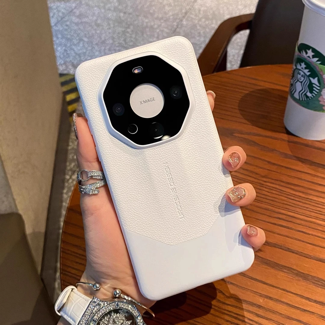皮纹秒变非凡大师适用华为mate60pro/RS手机壳新款高级感全包防摔