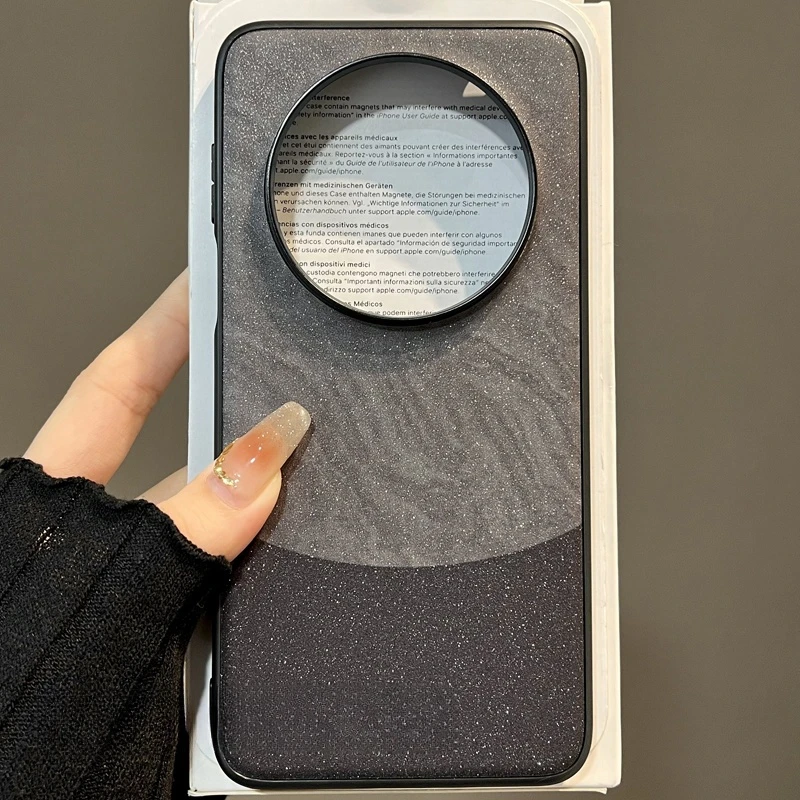 雅丹黑适用华为mate70手机壳高级感轻奢闪粉大理石纹超薄磨砂女款