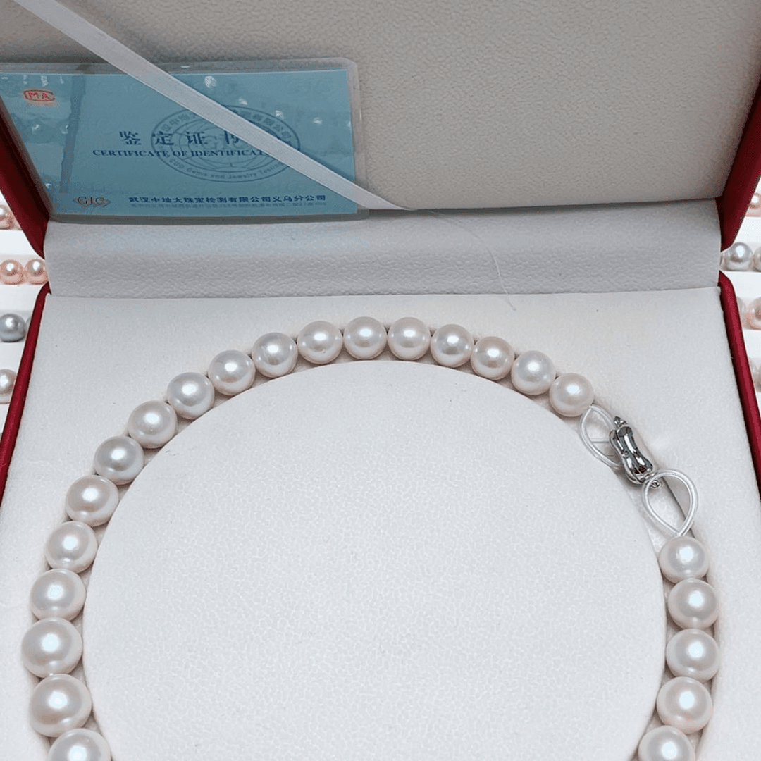 【闪购商品】淡水珍珠颈饰银S925镶嵌