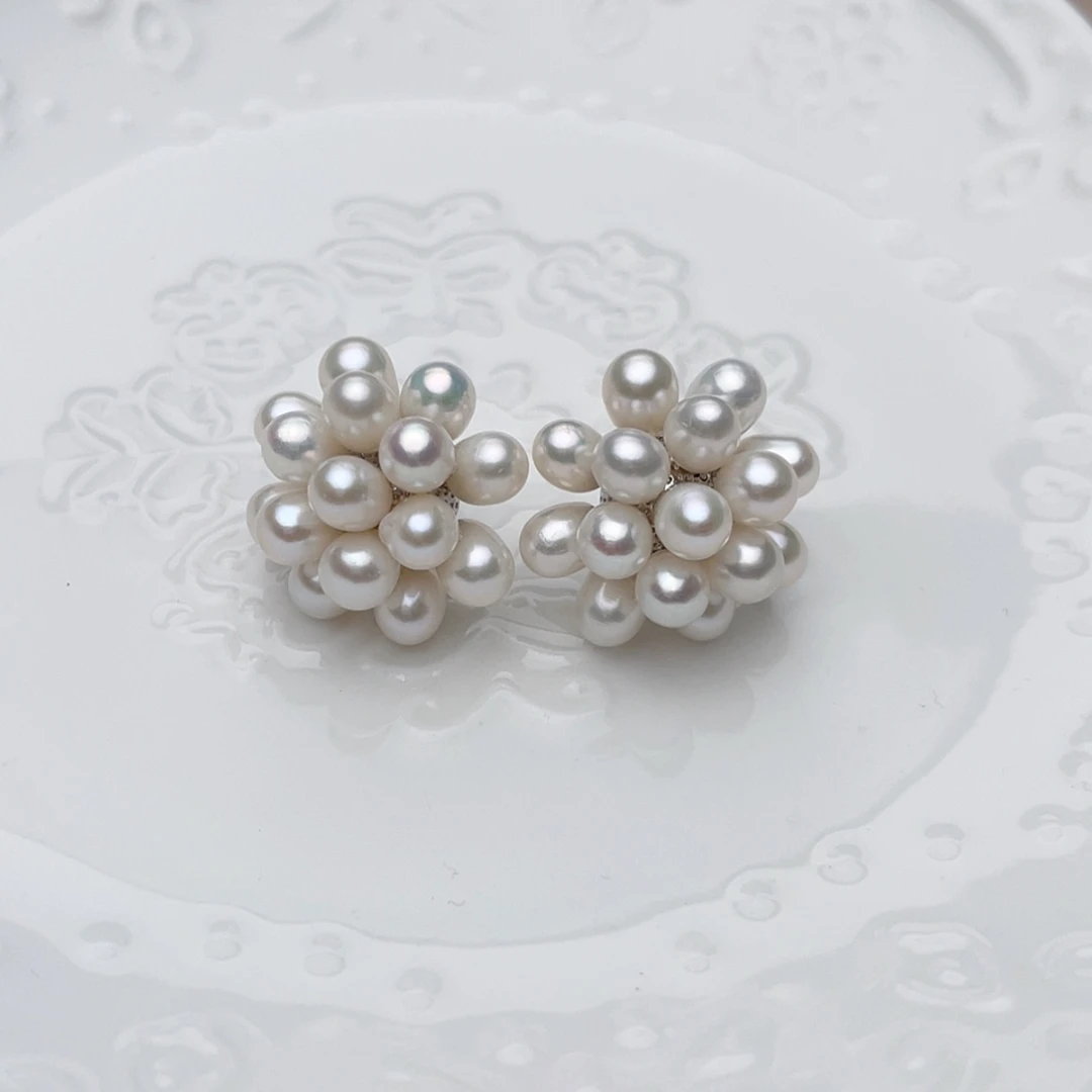 【闪购商品】淡水珍珠耳饰未镶嵌