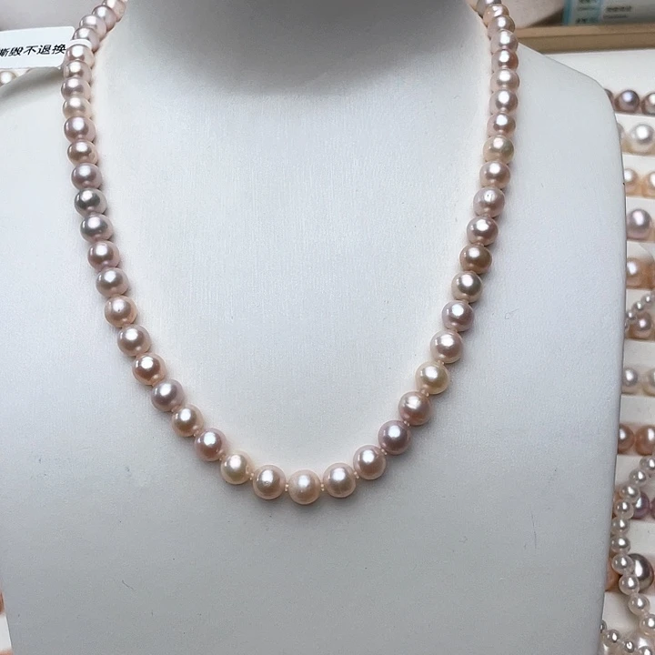 淡水珍珠颈饰未镶嵌6-7