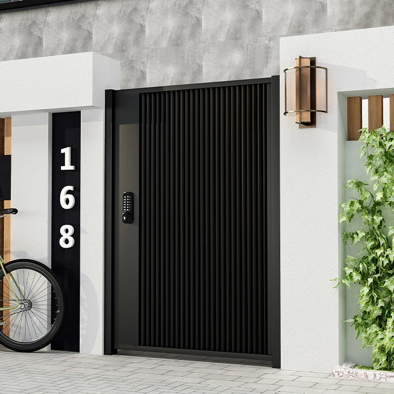 铝合金庭院大门户外别墅门铝艺花园院子门铁艺农村自建房院子门