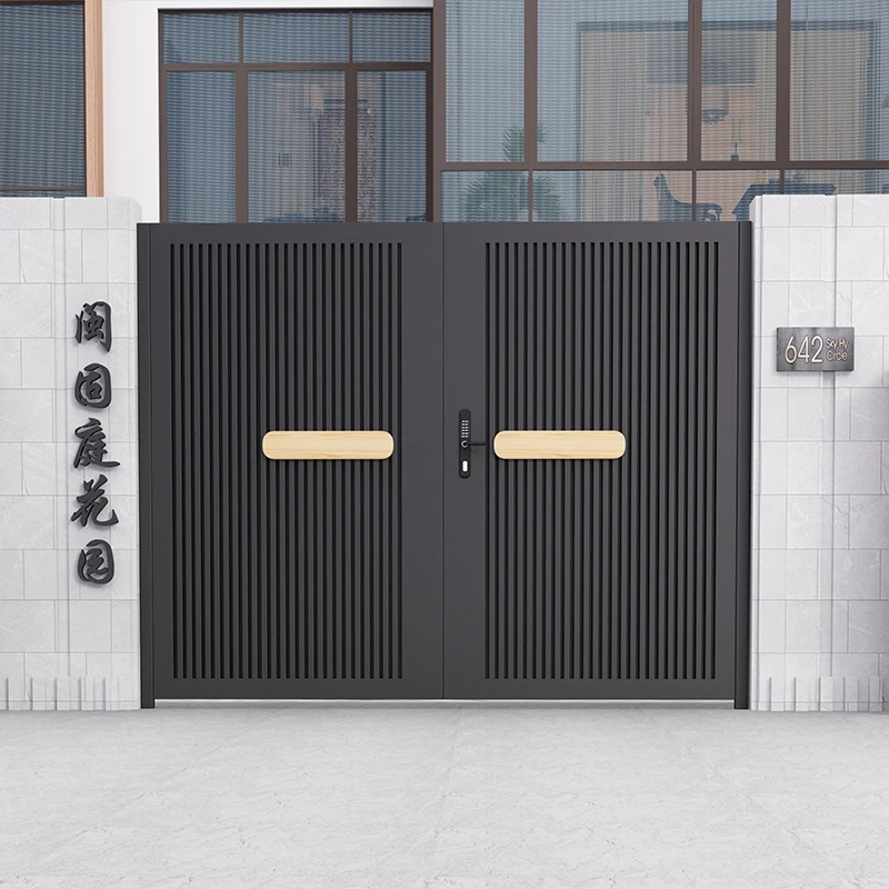 铝合金别墅大门户外花园院子门庭院门铁艺农村自建房铁门