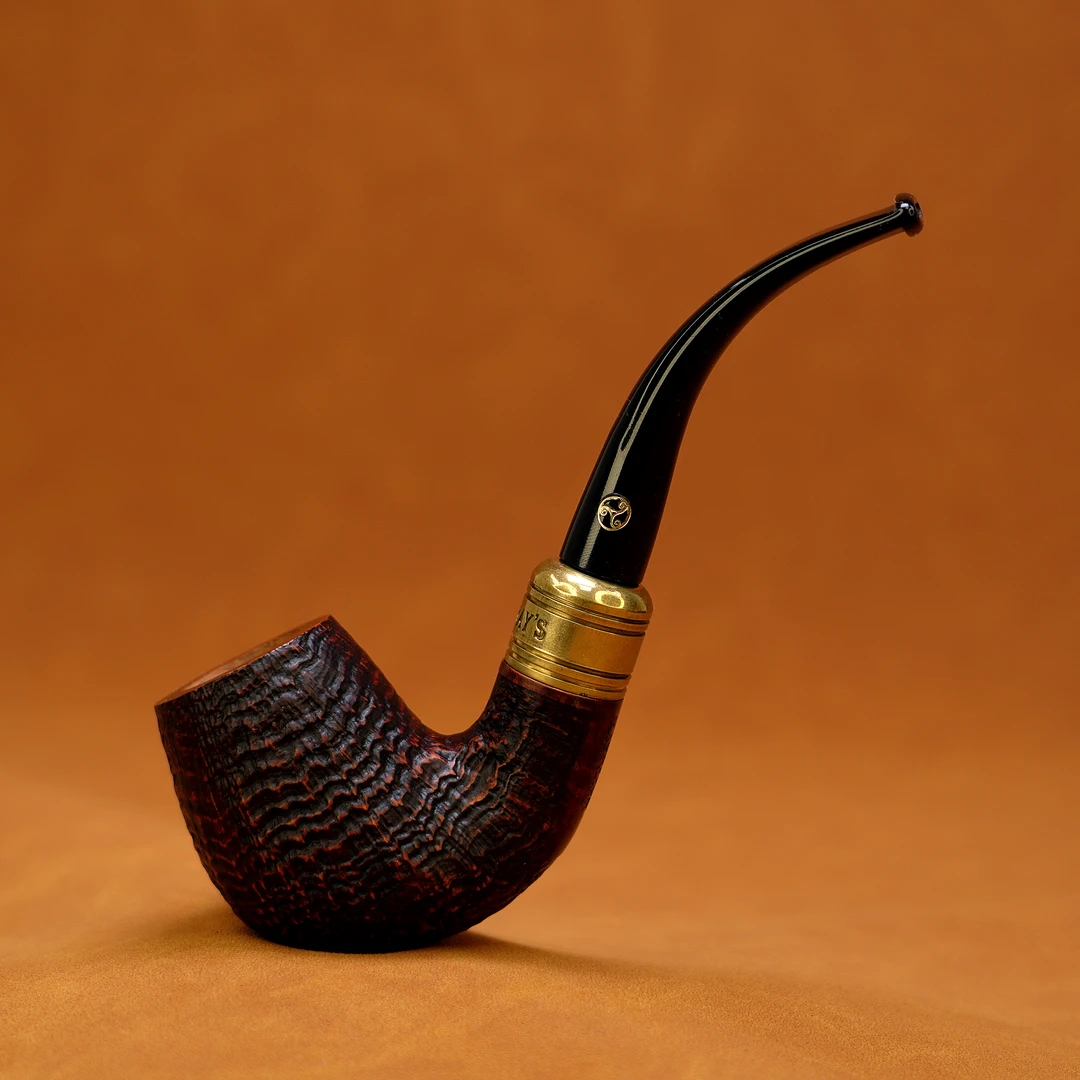 英国拉特雷白兰地器型喷砂石楠木烟斗