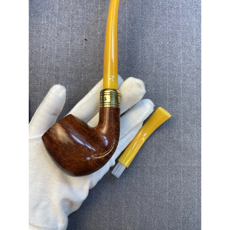 英国拉特雷双斗嘴石楠木鼻烟壶