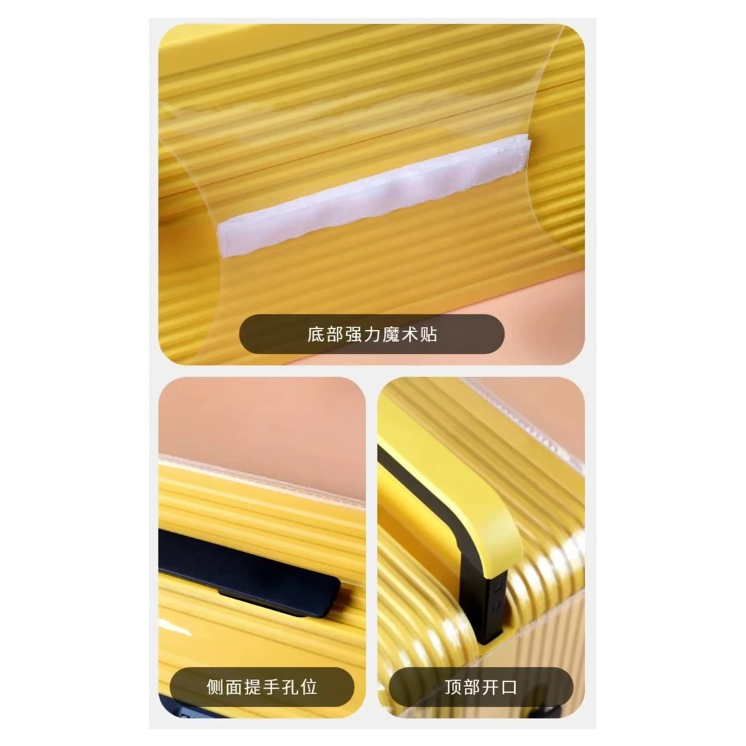 防尘罩 磨砂质感高颜值百搭休闲防水加厚透气透明行李箱防尘罩