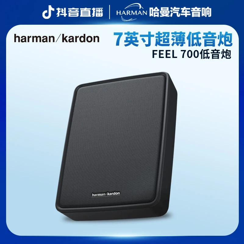 harman kardon/哈曼·卡顿②FEEL 700汽车音响车载座椅超薄低音炮