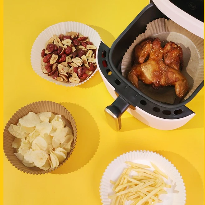 一次性空气炸锅专用纸垫油纸纸托 烘焙食物吸油烤纸吸油免洗烤盘
