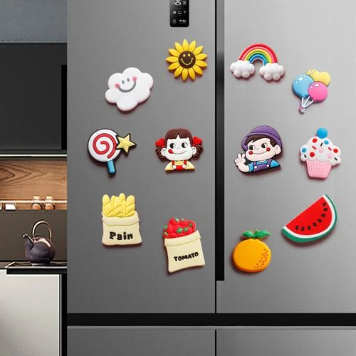 不二家卡通冰箱贴3d立体贴可爱网红爆款冰箱磁吸小物件磁铁装饰