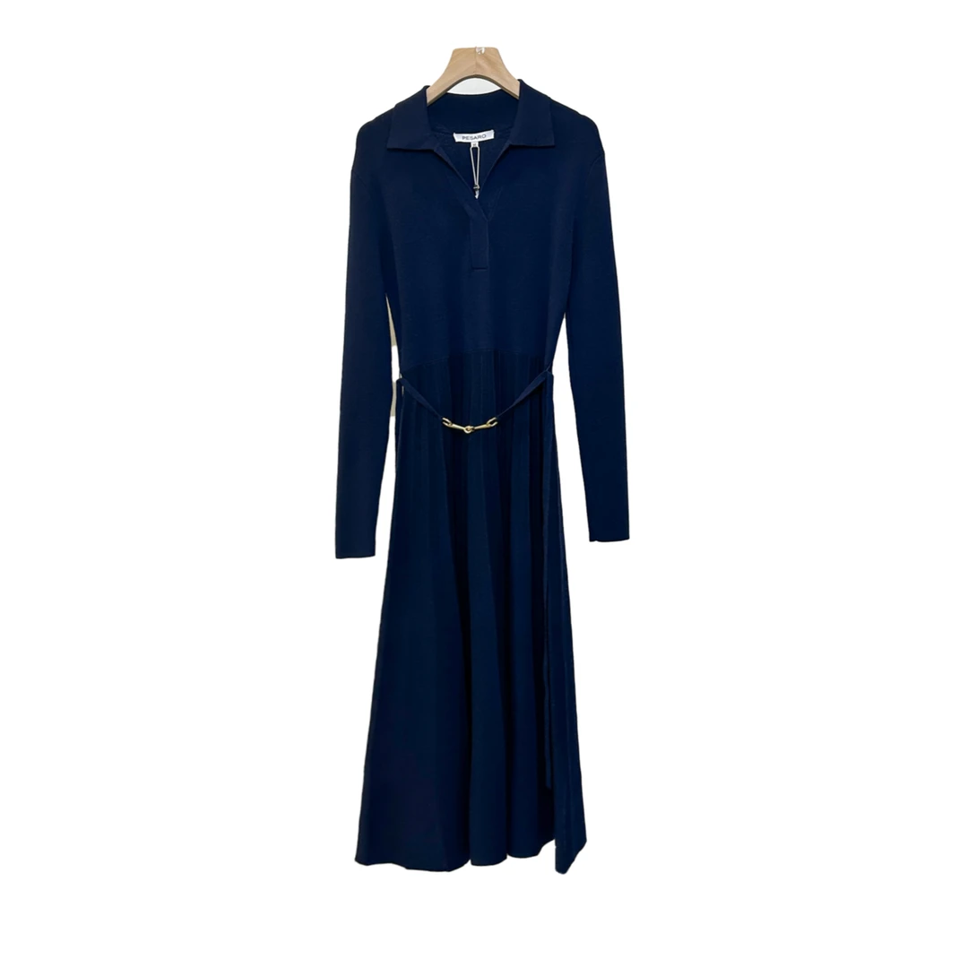 PESARO气质秋冬针织连衣裙 3209-3013