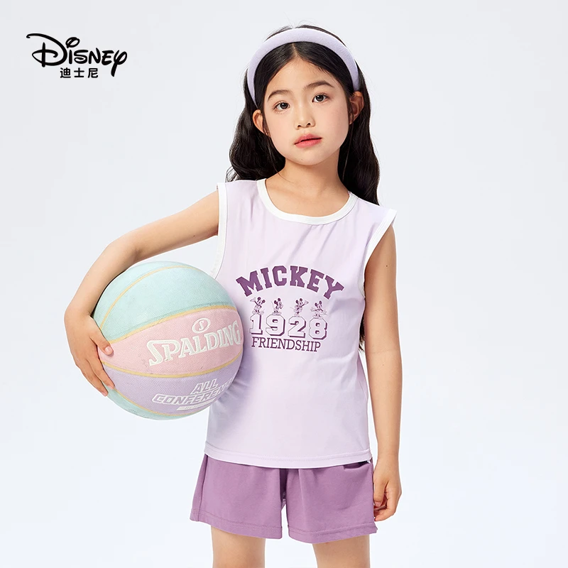 【倩姐Z】Disney/迪士尼儿童夏季新款时尚夏款套装WXR2ZZ735