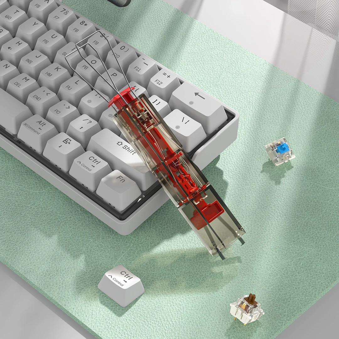 KEMOVE拔轴器拔键器二合一热插拔轴体拆卸机械键盘拔轴器便携迷你