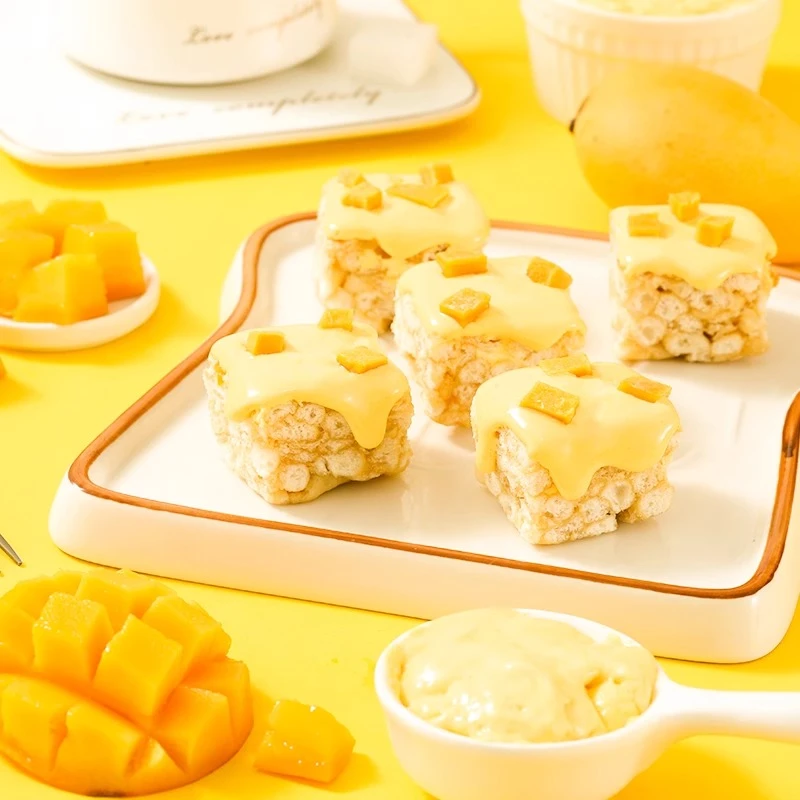 【600g*1箱】新疆发货榴芒奶盖沙琪玛箱装办公室解馋休闲零食