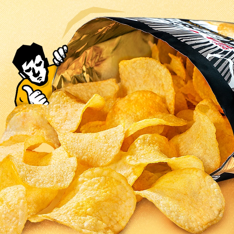 新疆包邮薯片100g袋装网红宿舍解馋办公室小零食休闲食品