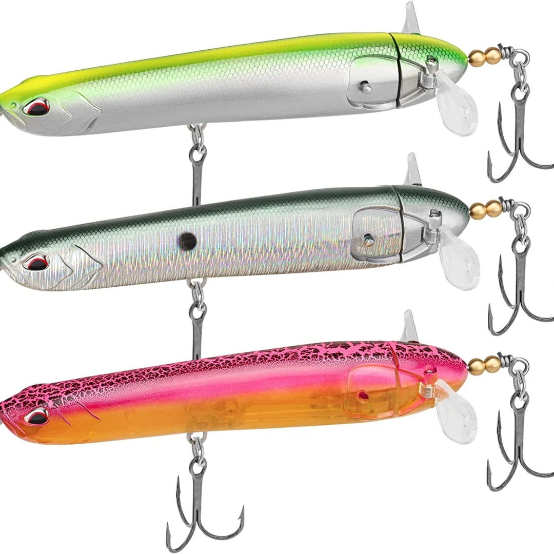 TRUSCEND威百特 铅笔拖拉机路亚饵水面系远投翘嘴硬饵鲈鱼假饵