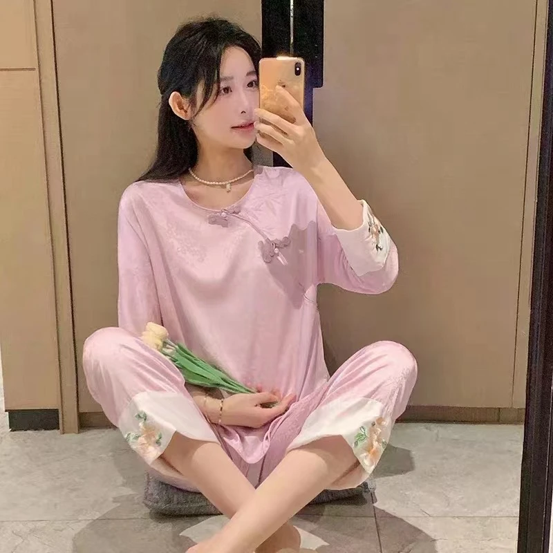 春山如黛  国风夏季气质套装