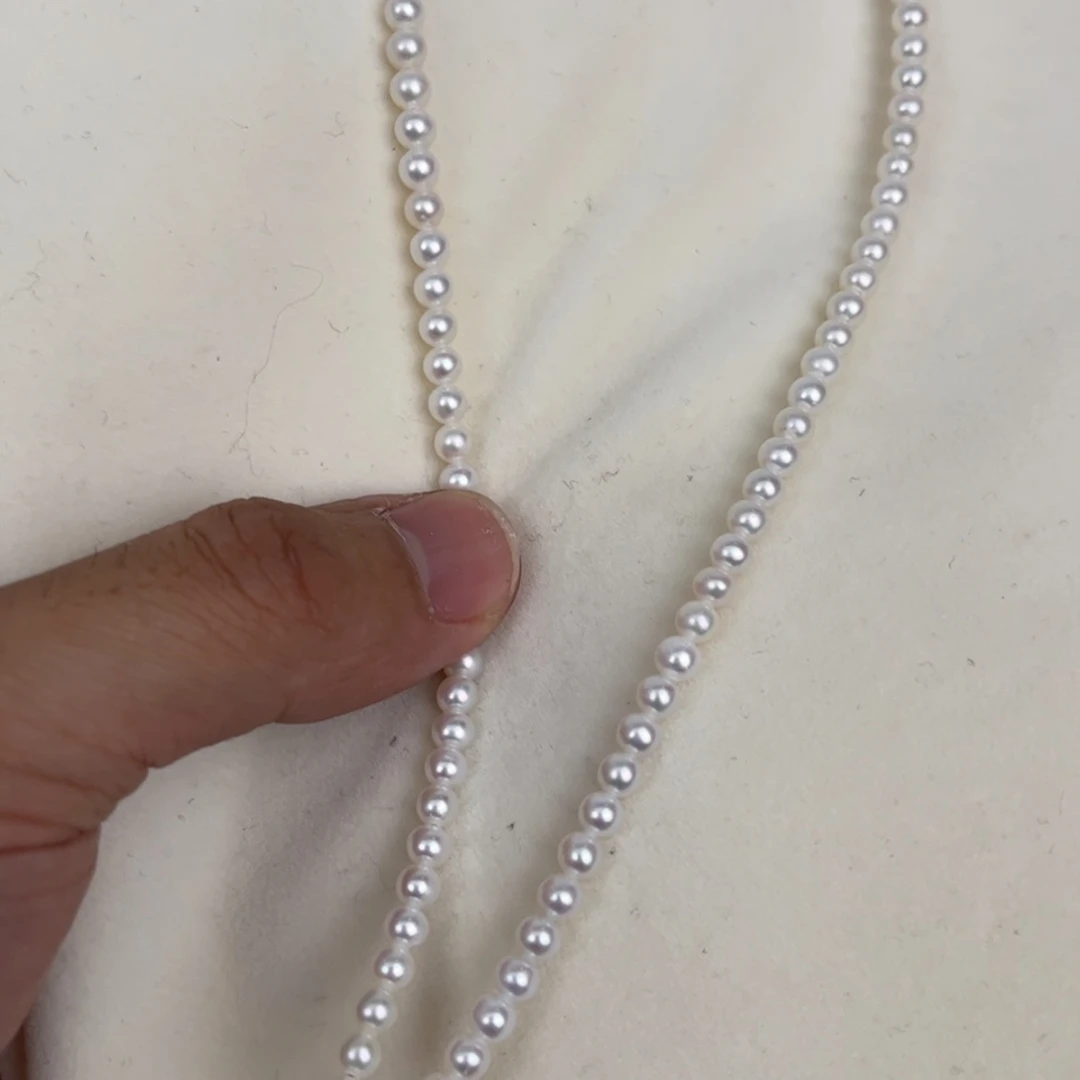 【闪购商品】淡水珍珠颈饰18K金镶嵌