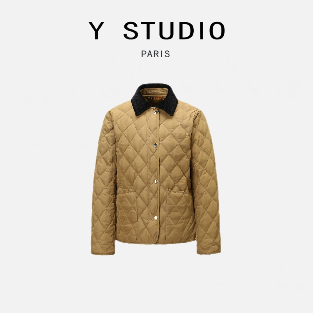 【大妮专属】2024年白鹅绒新款时尚立领休闲保暖冬季女款鹅绒服4006