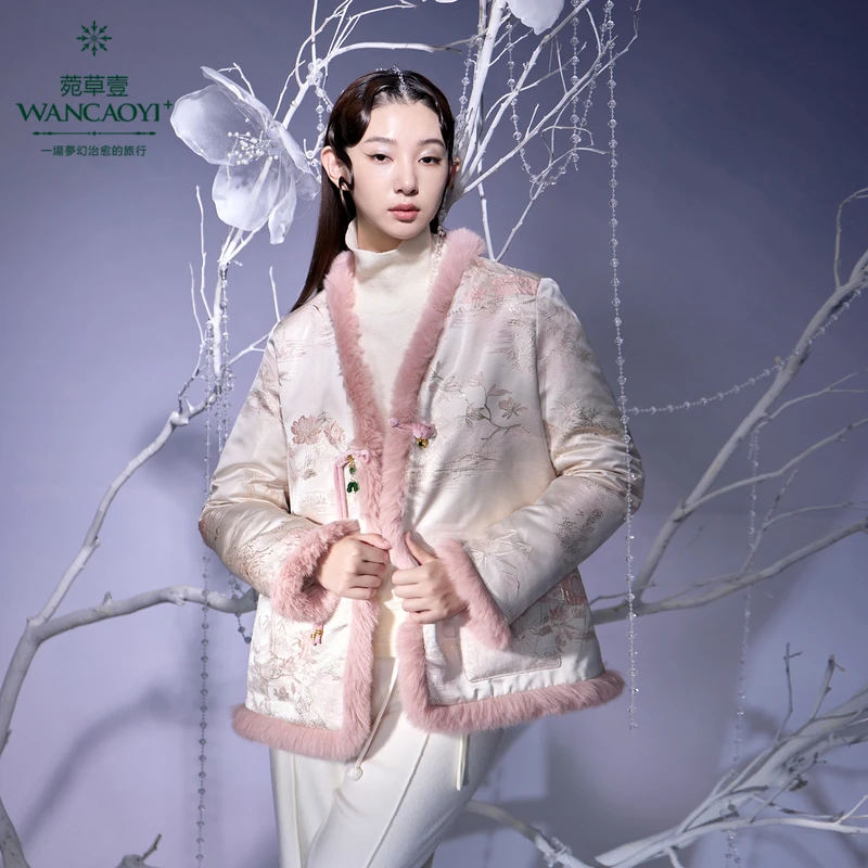 菀壹雀妖系列2025冬季新款羽绒服Y03511453